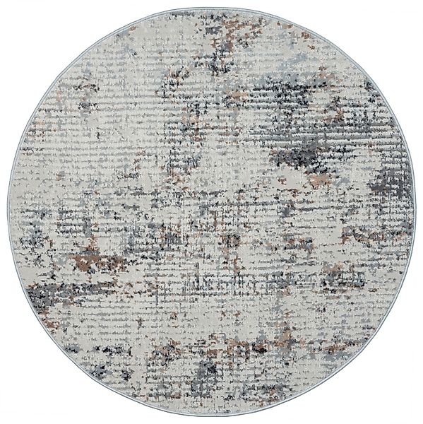 OTTO home Teppich "Kaylan" rund 8 mm Höhe Kurzflor, modernes Design, pflege günstig online kaufen