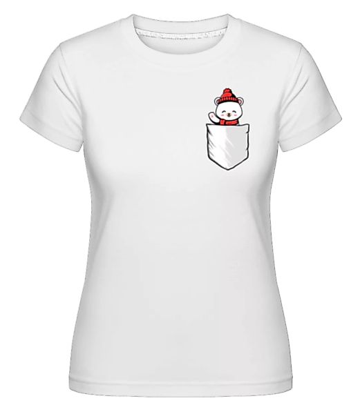 Brusttasche Eisbär · Shirtinator Frauen T-Shirt günstig online kaufen
