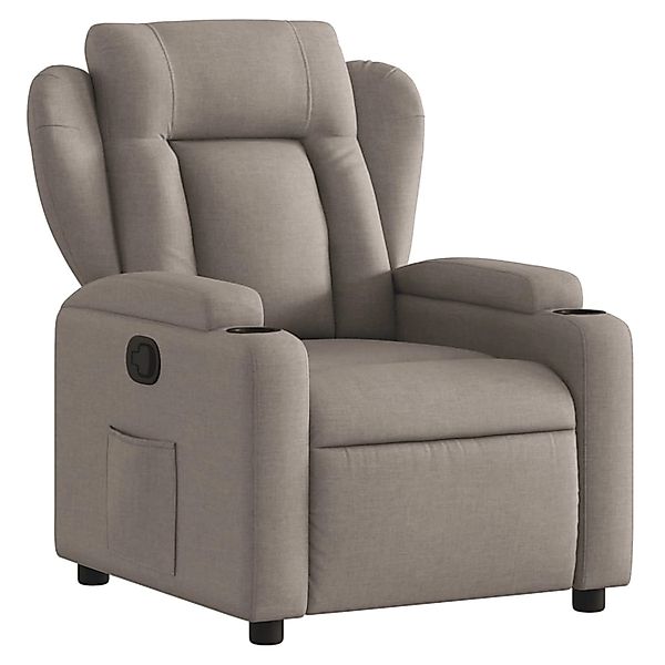 vidaXL Relaxsessel Taupe Stoff Modell 55 günstig online kaufen