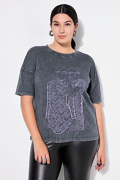 Studio Untold T-Shirt T-Shirt oversized Lady-Hearts günstig online kaufen