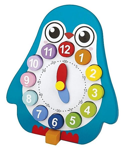 Playtive Lernspielzeug Lernuhr 14 teilig Motorik Spielzeug Kinder Baby Lern günstig online kaufen