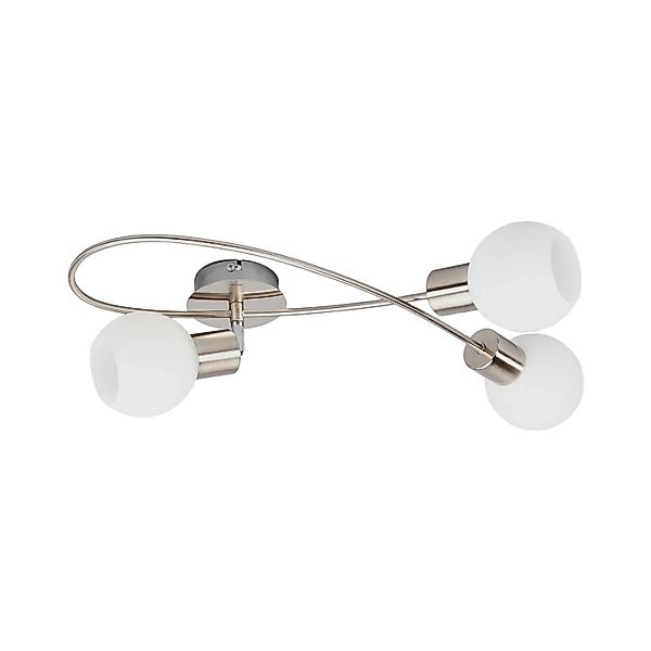 Lindby Deckenlampe Elaina 9620032 Modern in Alu aus Metall 3-flammig E14 Wo günstig online kaufen