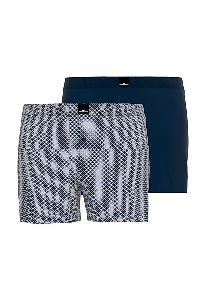 GÖTZBURG Boxer "Brooklyn" 2er-Pack, mit Muster, weich, Baumwolle, elastisch günstig online kaufen