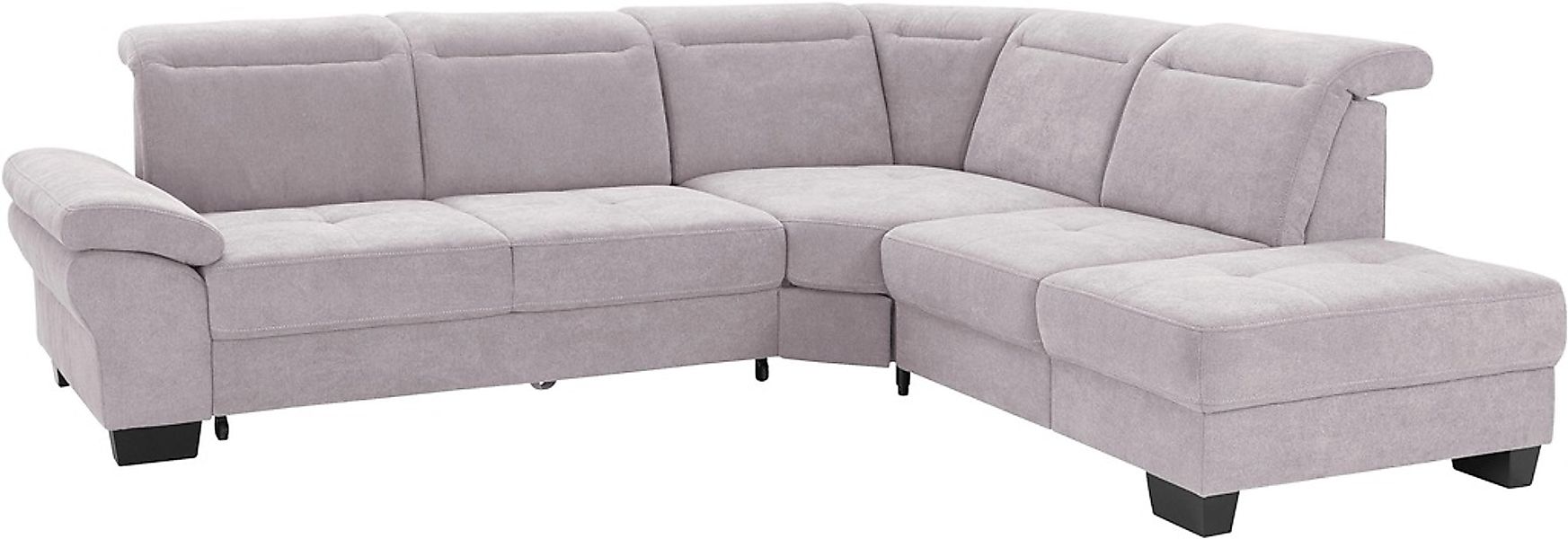 PLACES OF STYLE Ecksofa »Cornwall L-Form« incl. Sitztiefenverstellung, mit günstig online kaufen