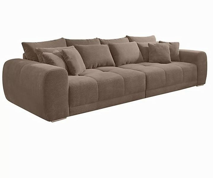 luma-home Big-Sofa 15174, XXL-Couch 306x134 cm mit Federkernpolsterung, vie günstig online kaufen