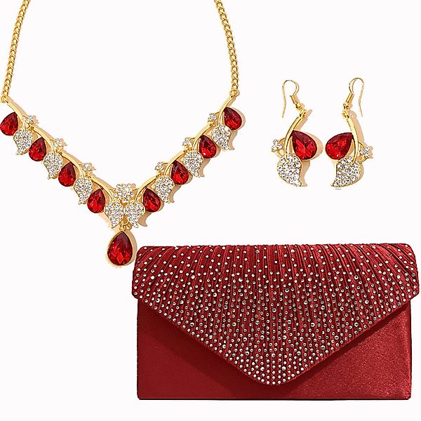 YRIIOMO Schmuckset Elegantes Schmuckset mit Halskette, günstig online kaufen