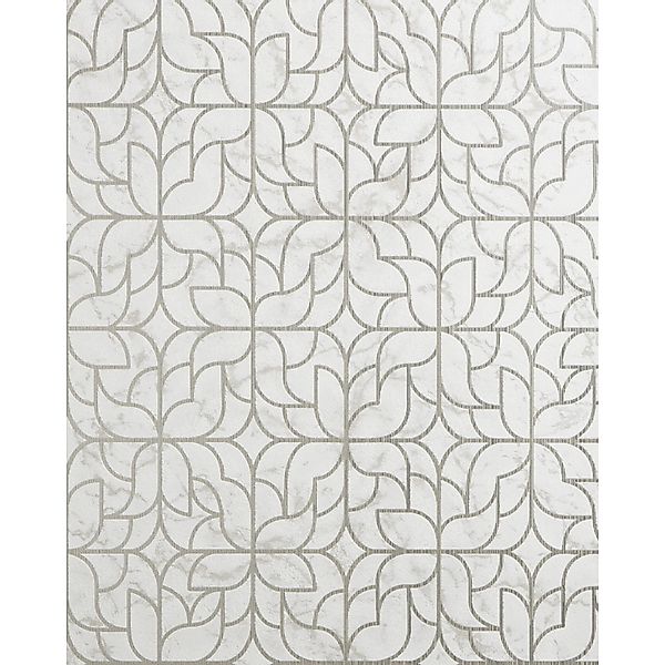 EDEM 85074BR35 Grafische Tapete mit Ornamenten Creme Beige Elfenbein 0,53 m günstig online kaufen