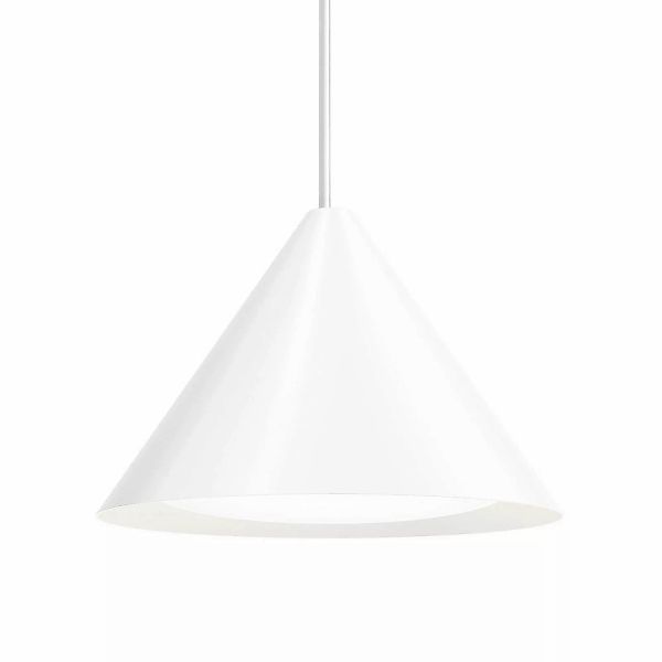 Louis Poulsen Keglen LED-Hängelampe 40cm weiß günstig online kaufen