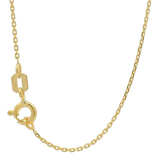 HOPLO Goldkette Ankerkette diamantiert Länge 36 günstig online kaufen