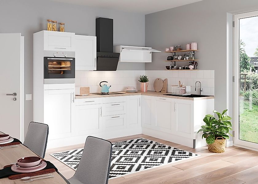 KOCHSTATION Küche »KS-Ahus« 200 x 270 cm breit, wahlweise mit E-Geräten, So günstig online kaufen