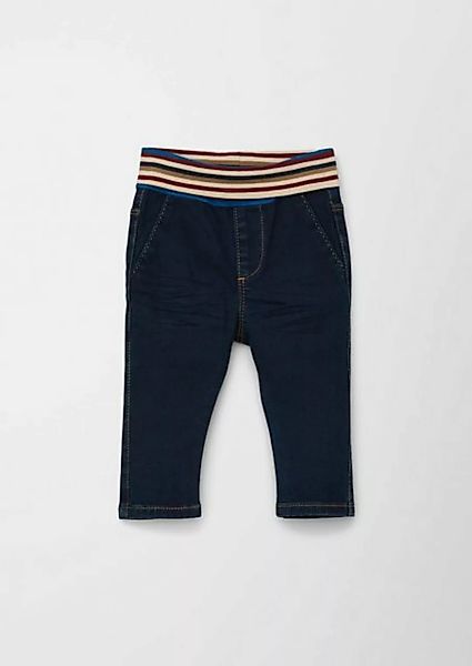 s.Oliver Stoffhose Jeans / Skinny Fit / High Rise / Slim Leg / Umschlagbund günstig online kaufen