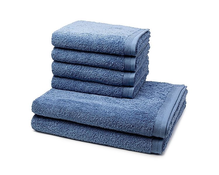 Möve Handtuch Set Superwuschel, Walkfrottee (Spar-Set, 6-St), 4 X Handtuch günstig online kaufen