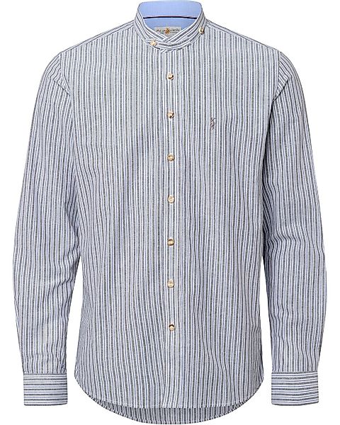 Almsach Trachtenhemd Streifenhemd Slim Fit günstig online kaufen