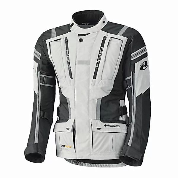 Held Biker Fashion Motorradjacke Held Hakuna II grau-schwarz Protektoren günstig online kaufen