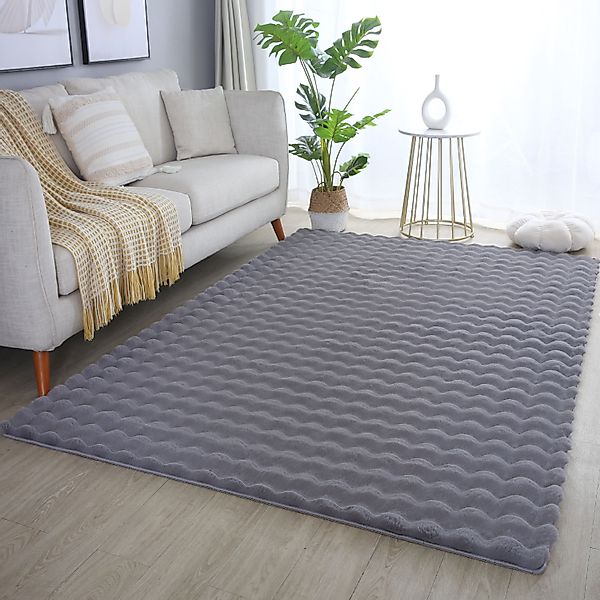 Carpettex Hochflor-Teppich Unicolor - Einfarbig, Läufer, günstig online kaufen