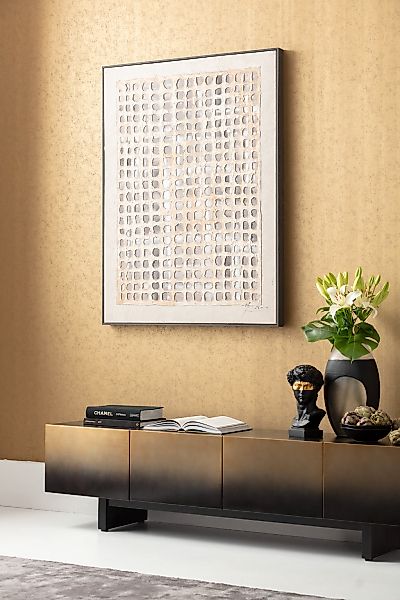 Kare Design Bild mit Rahmen "Gerahmtes Bild Glitter Curtain 120x90cm" günstig online kaufen