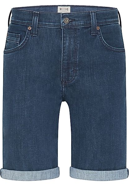 Mustang Herren Jeans Short WASHINGTON - Slim Fit Blau Light Blue Mid Blue D günstig online kaufen