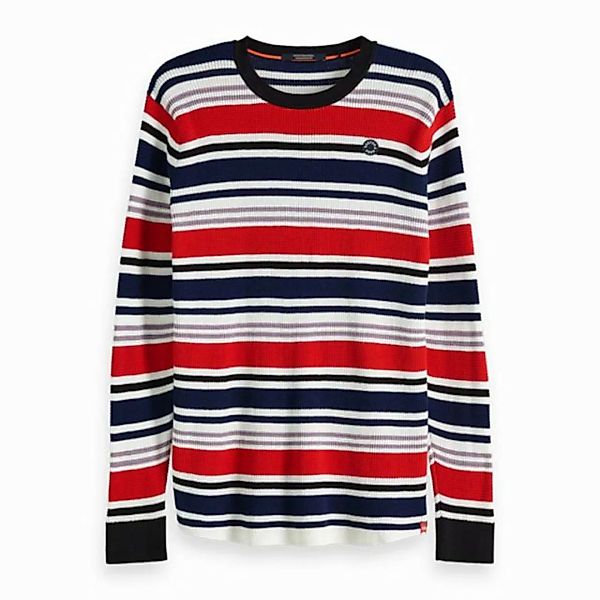 Scotch & Soda Langarmshirt Scotch & Soda Herren Langarmshirt Waffle Stripes günstig online kaufen