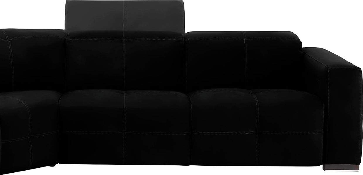 Egoitaliano Ecksofa "Sauvanne", wahlweise mit elektrischer Relaxfunktion, K günstig online kaufen
