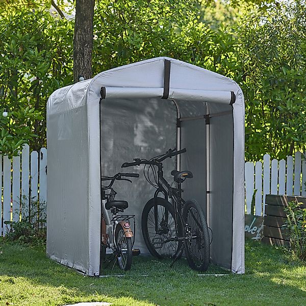 SoBuy Gerätehaus KLS11, Fahrradgarage Geräteschuppen Fahrradgarage, günstig online kaufen