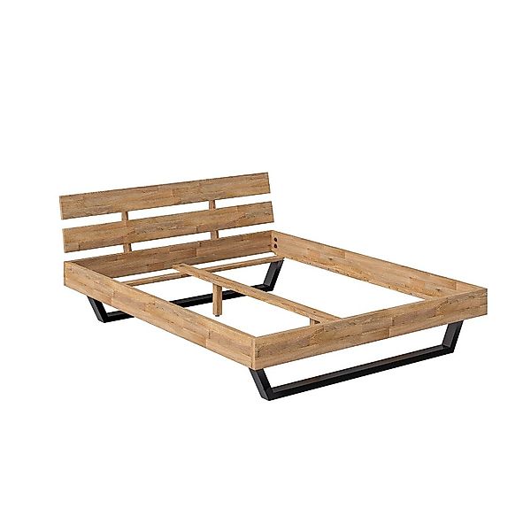 skølm Massivholzbett Alver, natur geölt mit günstig online kaufen