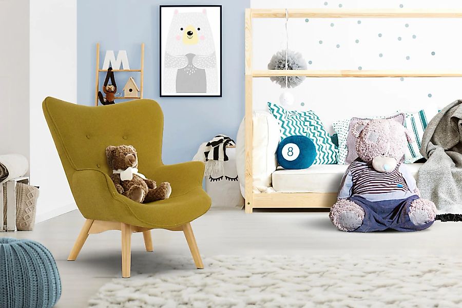 Home affaire Sessel "Duca Mini" in kleiner Ausführung für Kinder günstig online kaufen