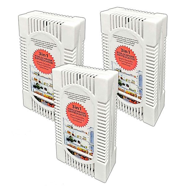 HAC24 Granulat-Luftentfeuchter 3x Kühlschrank Entfeuchter Trockner günstig online kaufen