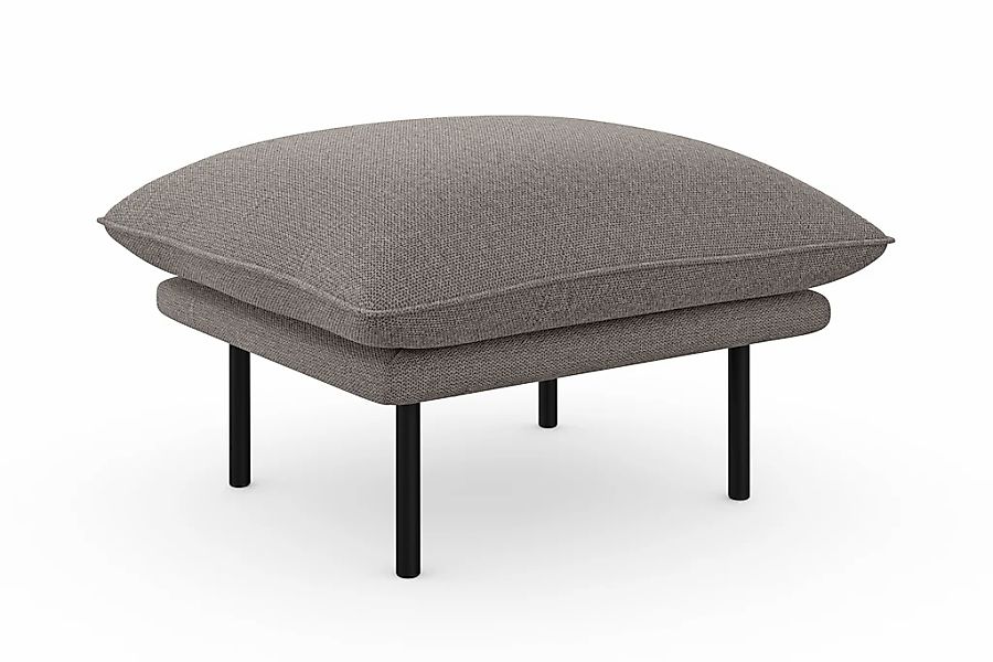 OTTO home Polsterhocker "Stine" Besonderes Design durch Kissenoptik und Ked günstig online kaufen