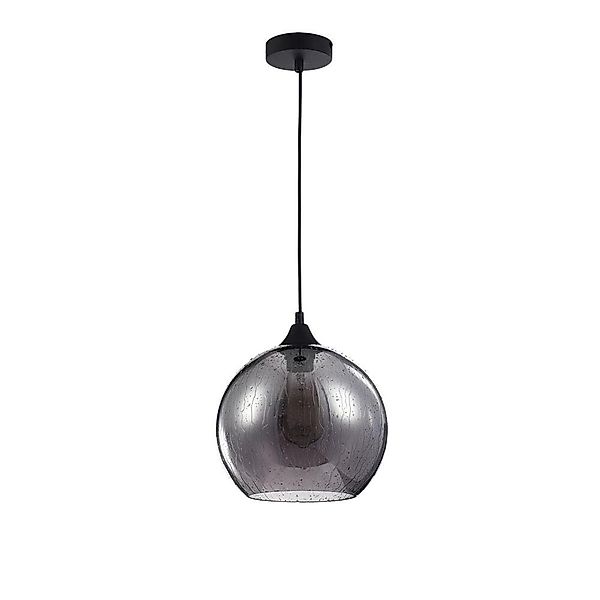 Pendelleuchte Bergen in Schwarz E27 310mm günstig online kaufen