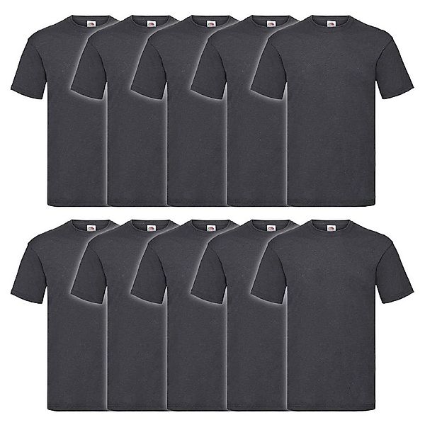 Fruit of the Loom Rundhalsshirt Fruit of the Loom Valueweight T 10er Pack günstig online kaufen