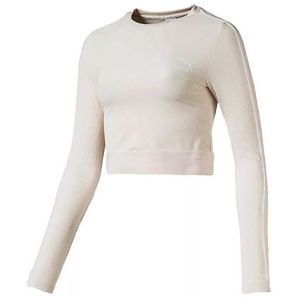 Puma Select Classics Rib Langarm-t-shirt L Pastel Parchment günstig online kaufen