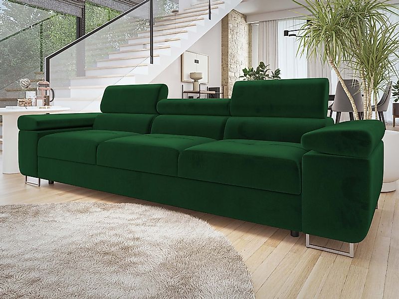 MIRJAN24 Sofa Torezio 3, Einstellbare Kopfstützen, günstig online kaufen