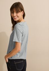 Cecil Rundhalsshirt aus reiner Baumwolle günstig online kaufen