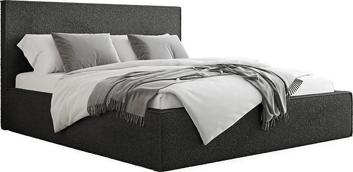 WFL GROUP Polsterbett Terra Slim (Modernes Polsterbett mit Bettkasten, Latt günstig online kaufen