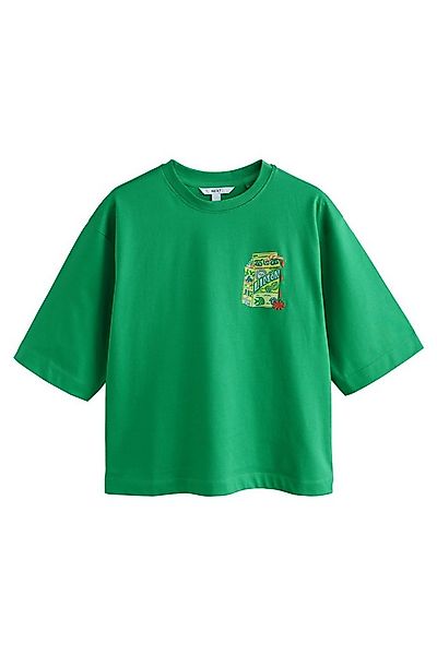 Next T-Shirt Kurzarm-T-Shirt mit Rundhalsausschnitt und Grafik (1-tlg) günstig online kaufen