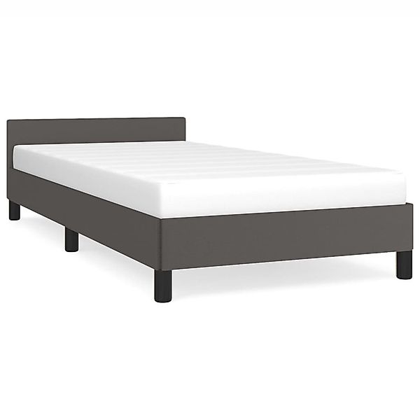 vidaXL Bett Bettgestell mit Kopfteil ohne günstig online kaufen