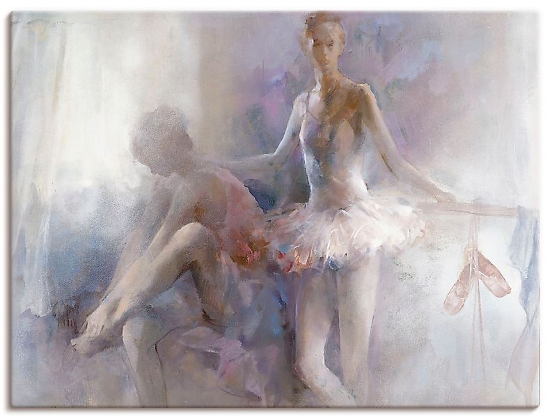 Artland Leinwandbild "Ballett-Mädchen", Sport, (1 St.), auf Keilrahmen gesp günstig online kaufen