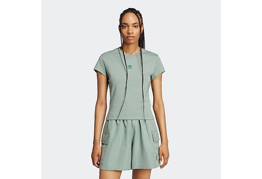 adidas Originals T-Shirt ESSENTIALS SLIM sportlicher Stil, schmale Silhouet günstig online kaufen