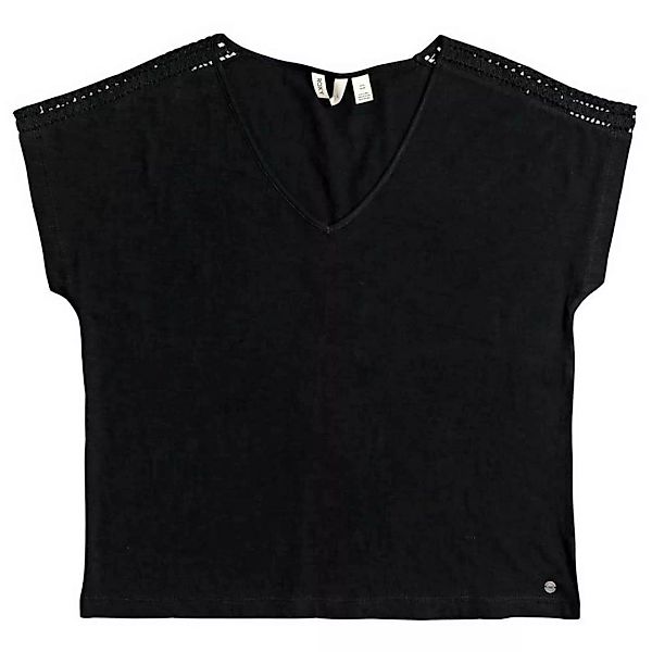 Roxy Starry Dream Kurzärmeliges T-shirt S Anthracite günstig online kaufen