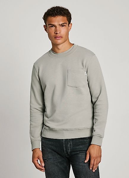 Pepe Jeans Sweatshirt "MANS CREW", mit Brusttasche günstig online kaufen