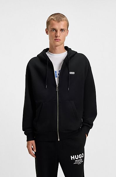 HUGO Blue Kapuzensweatjacke Nardimez mit Kapuze günstig online kaufen
