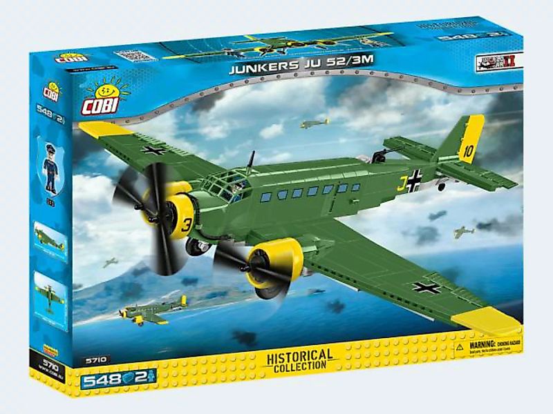 Cobi 5710 - Konstruktionsspielzeug - Junkers Ju 52/3m günstig online kaufen