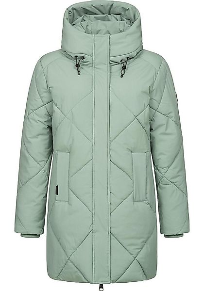 Ragwear Steppmantel Diamanta Wasserdichter Damen Kurzmantel mit Kapuze günstig online kaufen