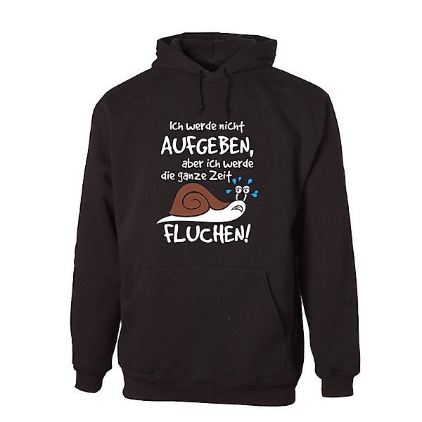 G-graphics Hoodie Ich werde nicht aufgeben, aber ich werde die ganze Zeit f günstig online kaufen