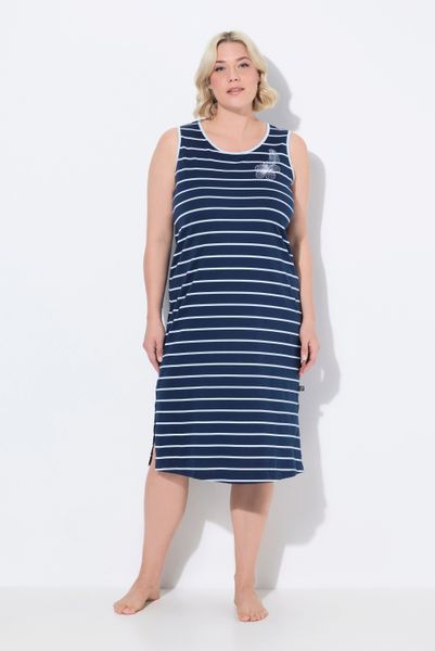 Ulla Popken Nachthemd Nachthemd Ringel Stickerei günstig online kaufen