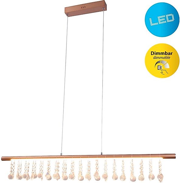 näve LED Pendelleuchte »Nobilis«, 1 flammig, Leuchtmittel LED-Modul   LED f günstig online kaufen