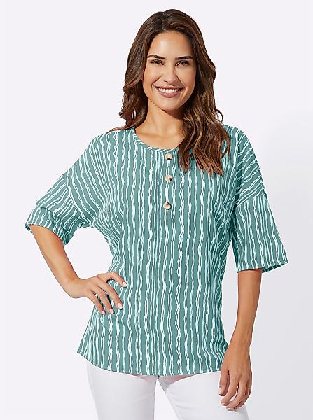 Sieh an! Klassische Bluse Schlupfbluse günstig online kaufen
