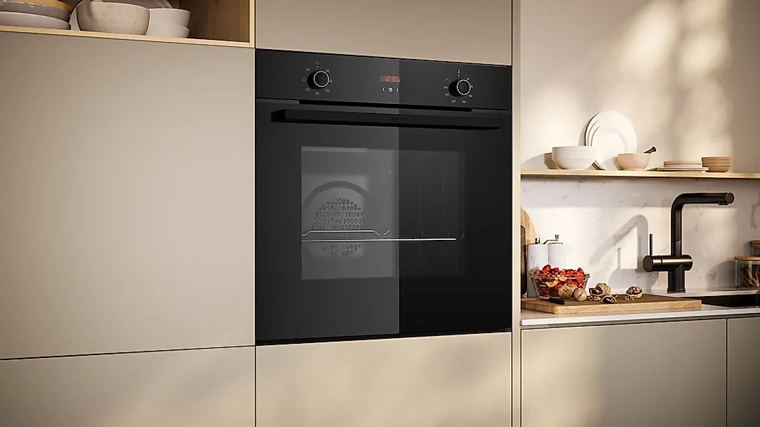 NEFF Einbaubackofen N 30 »B1CCC0AK3«, mit Teleskopauszug nachrüstbar günstig online kaufen