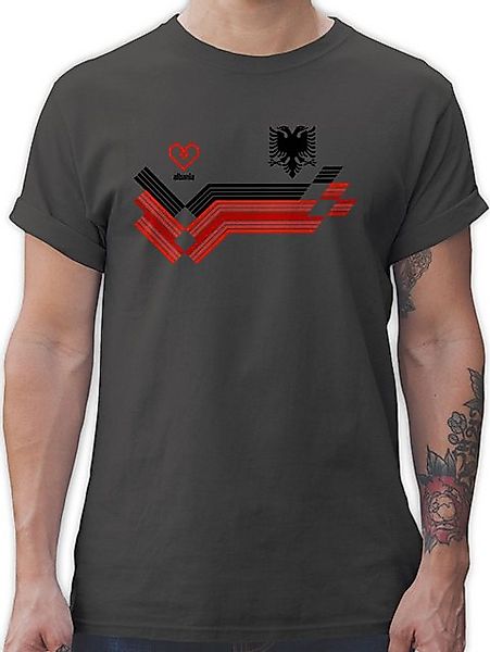 Shirtracer T-Shirt Albania Fanartikel EM, Albanien Wappen 2026 Fussball WM günstig online kaufen