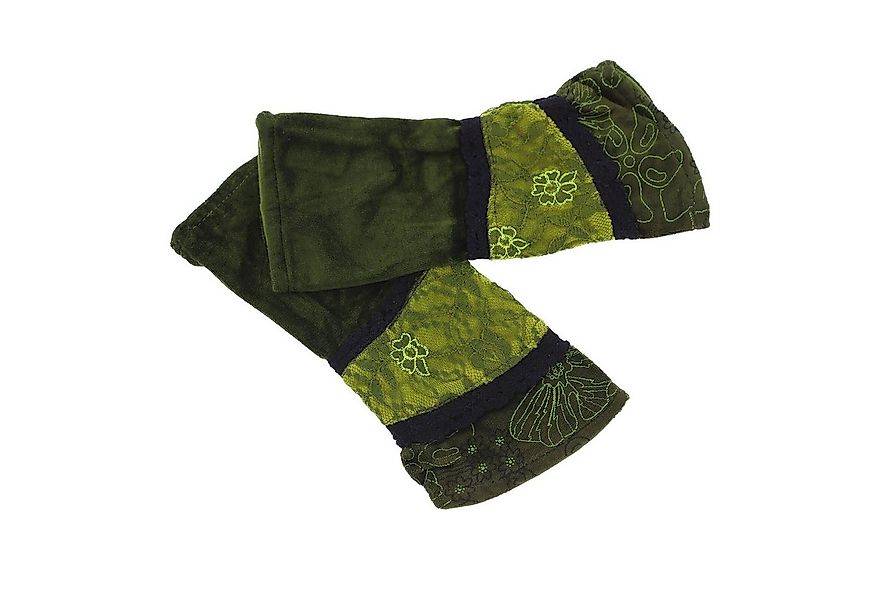 KUNST UND MAGIE Armstulpen Kunst&Magie Damen Samt Armstulpen Stulpen Handwä günstig online kaufen